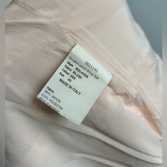 Antonio Berardi Peach Sheath Dress US 4 IT 40 - Picture 13 of 13